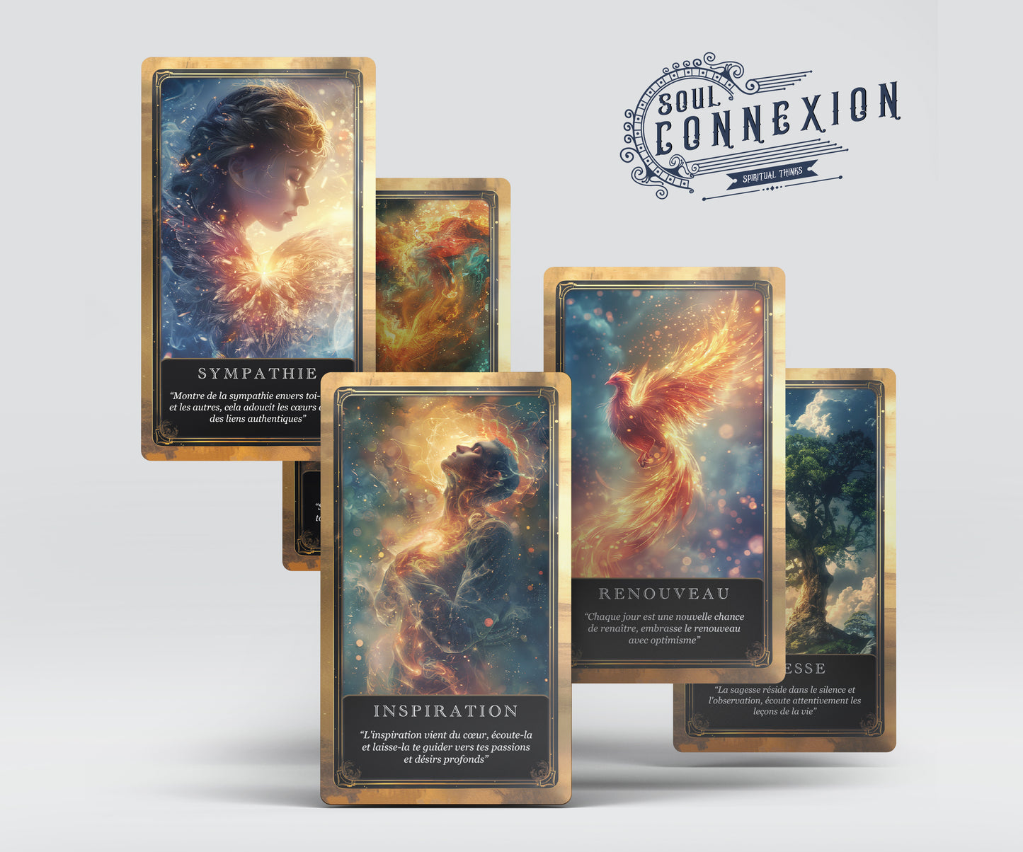 Coffret Trilogie Connexion | 2 Oracles Divinatoires & 1 Oracle de Guidance