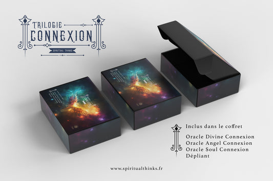 Coffret Trilogie Connexion | 2 Oracles Divinatoires & 1 Oracle de Guidance